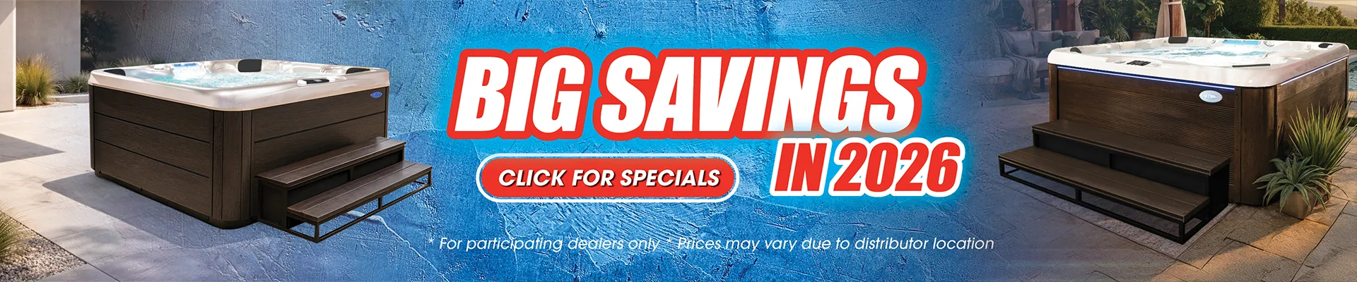 Calspas hot tub being used in a family setting - Huntington Park