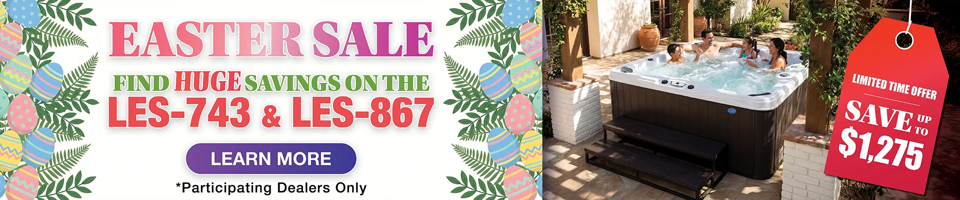 Calspas hot tub being used in a family setting - Huntington Park