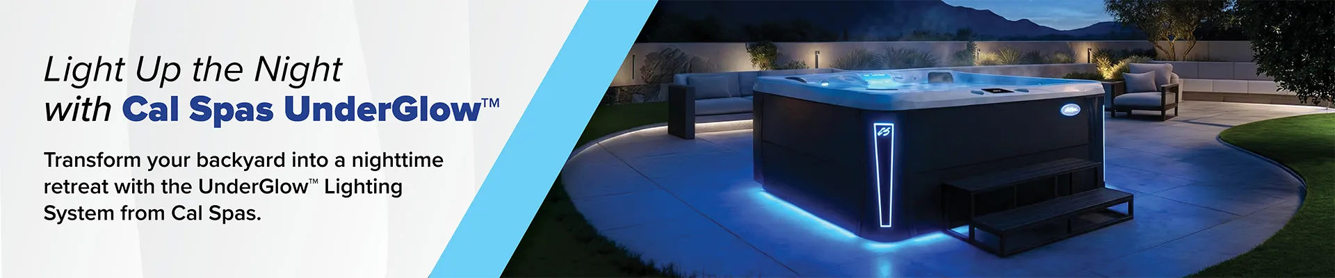 Calspas hot tub being used in a family setting - Huntington Park